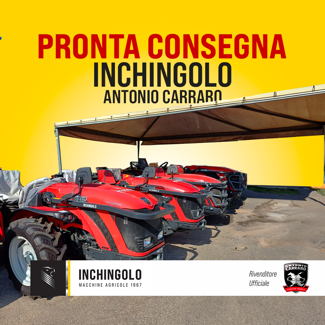 Scopri i trattori Antonio Carraro disponibili in PRONTA CONSEGNA!