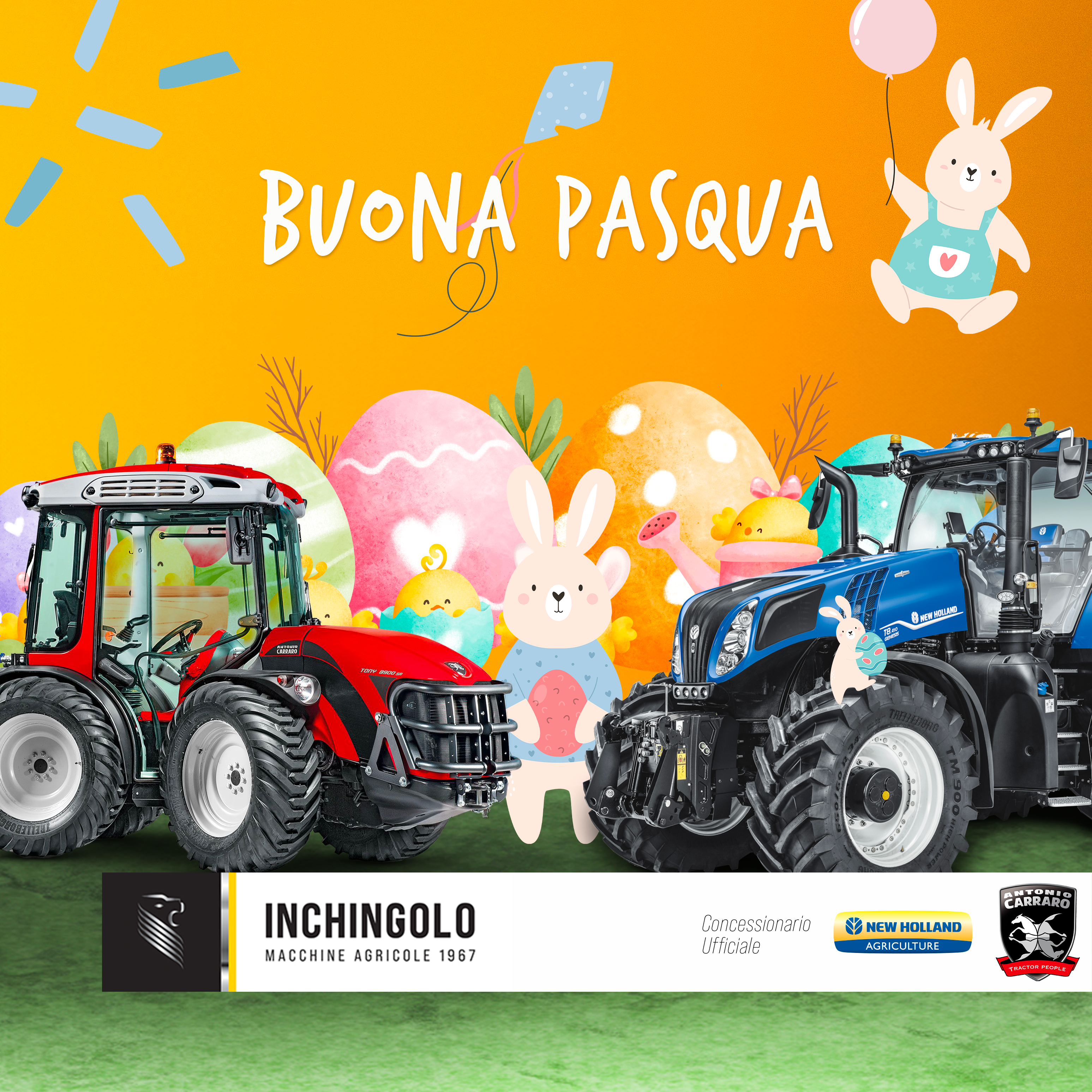 Auguri di Buona Pasqua da Inchingolo Trattori