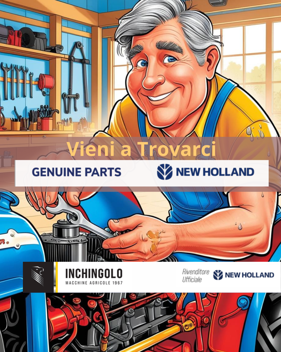 Cerchi ricambi originali per il tuo trattore New Holland – CNH?