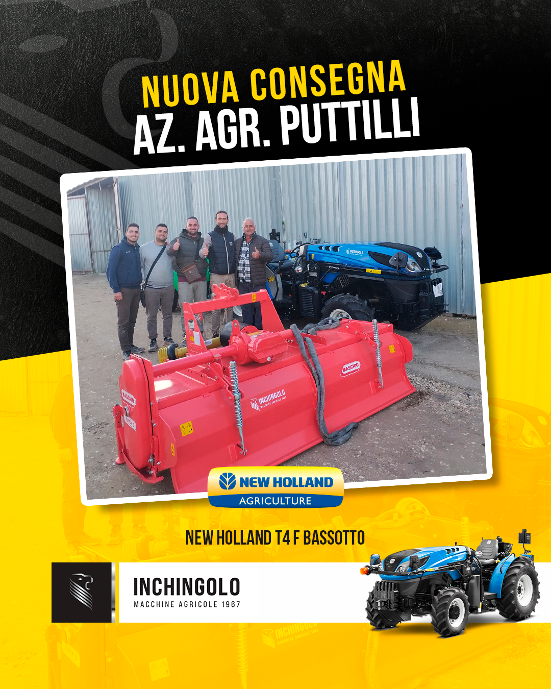 Una grande consegna a Barletta