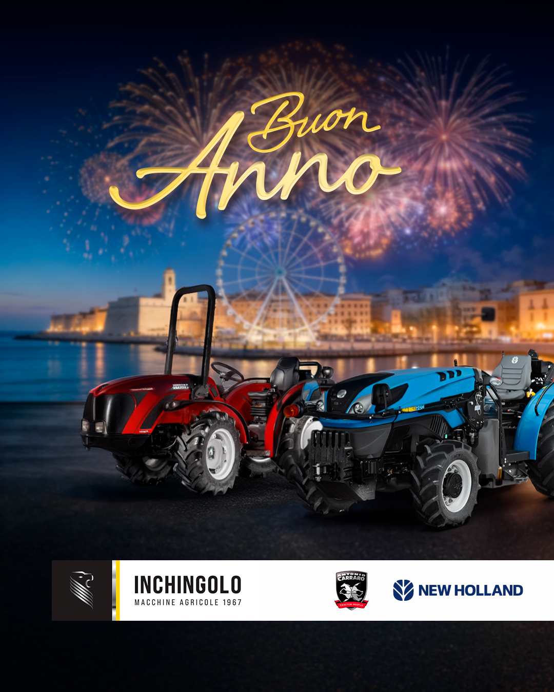 Buon Anno 2026 da Inchingolo Trattori