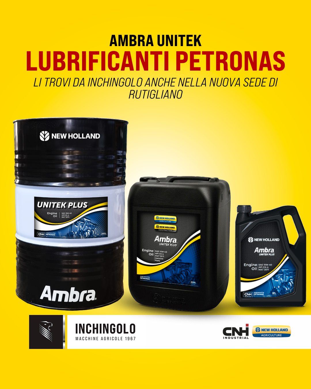 Proteggi il tuo trattore con Ambra Unitek di PETRONAS