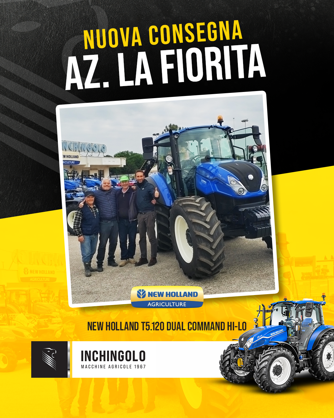 Un’altra consegna, un’altra storia che inizia.