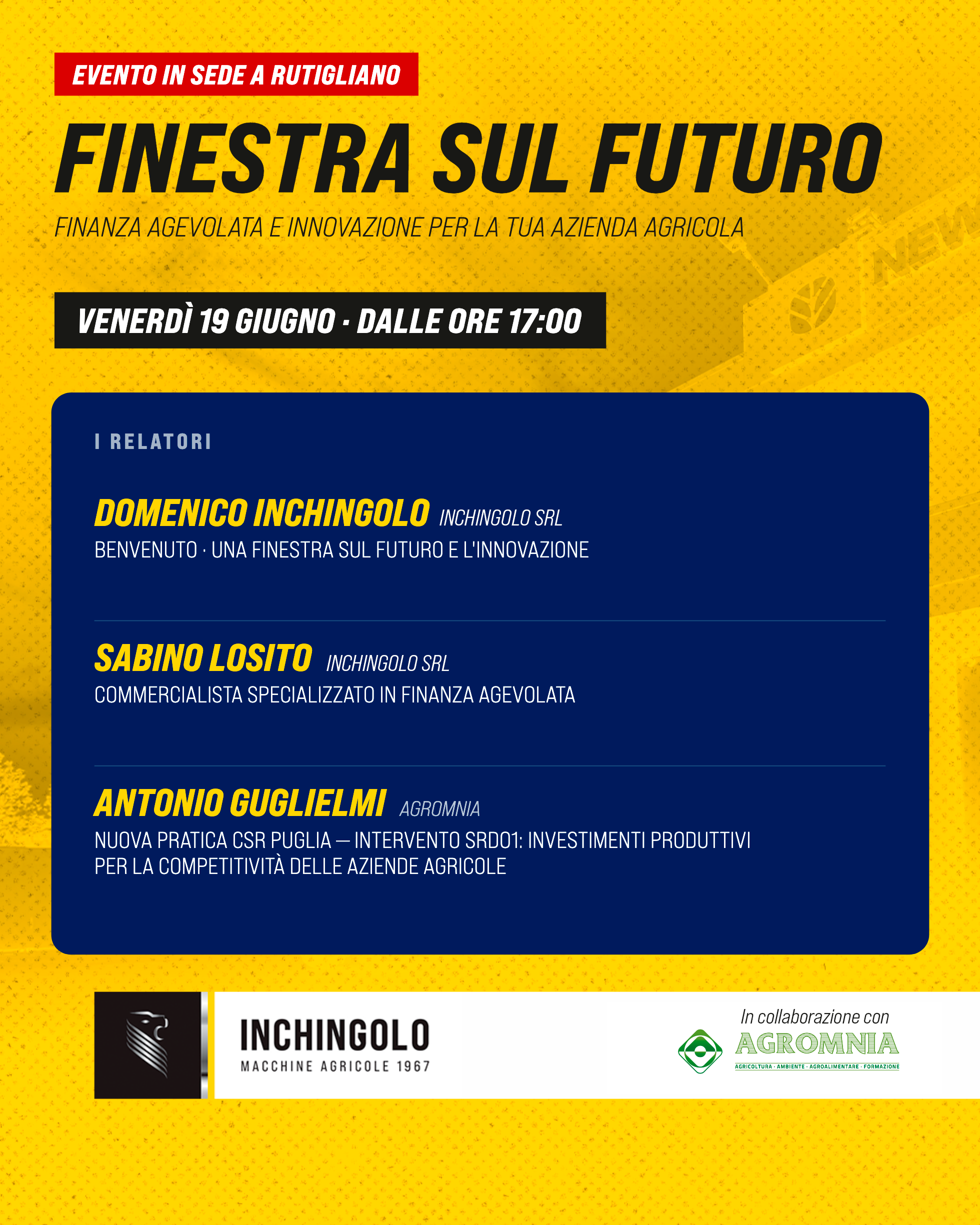 Iscrizione a Finestra Sul Futuro