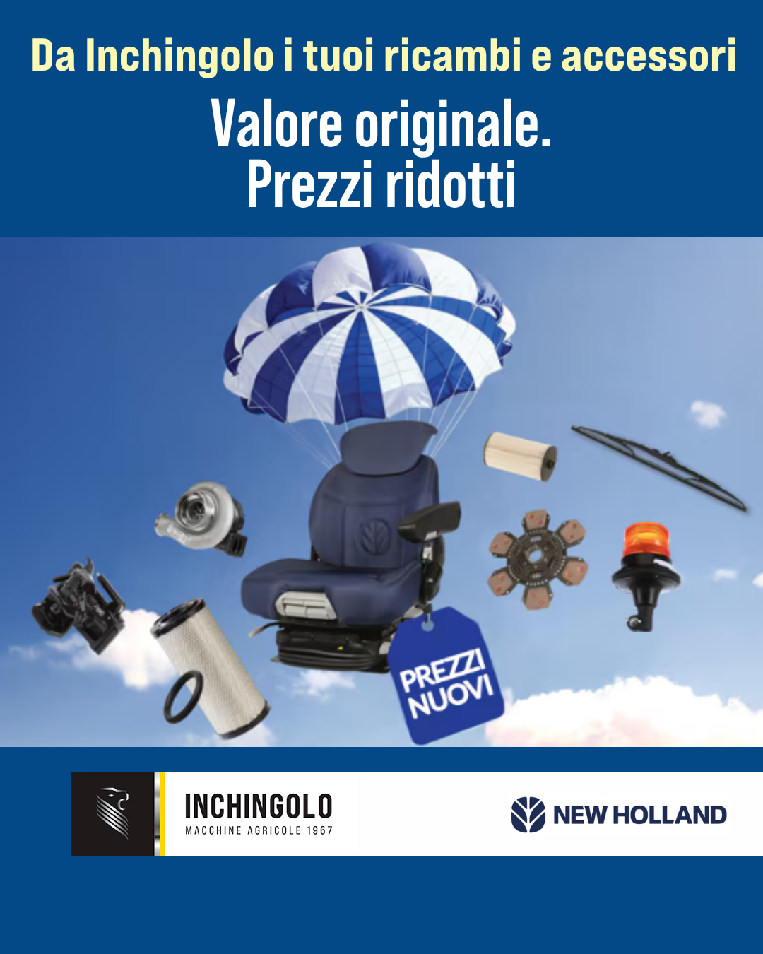 Valore Originale. Prezzi Ridotti. Da Inchingolo Trattori i tuoi ricambi e accessori.