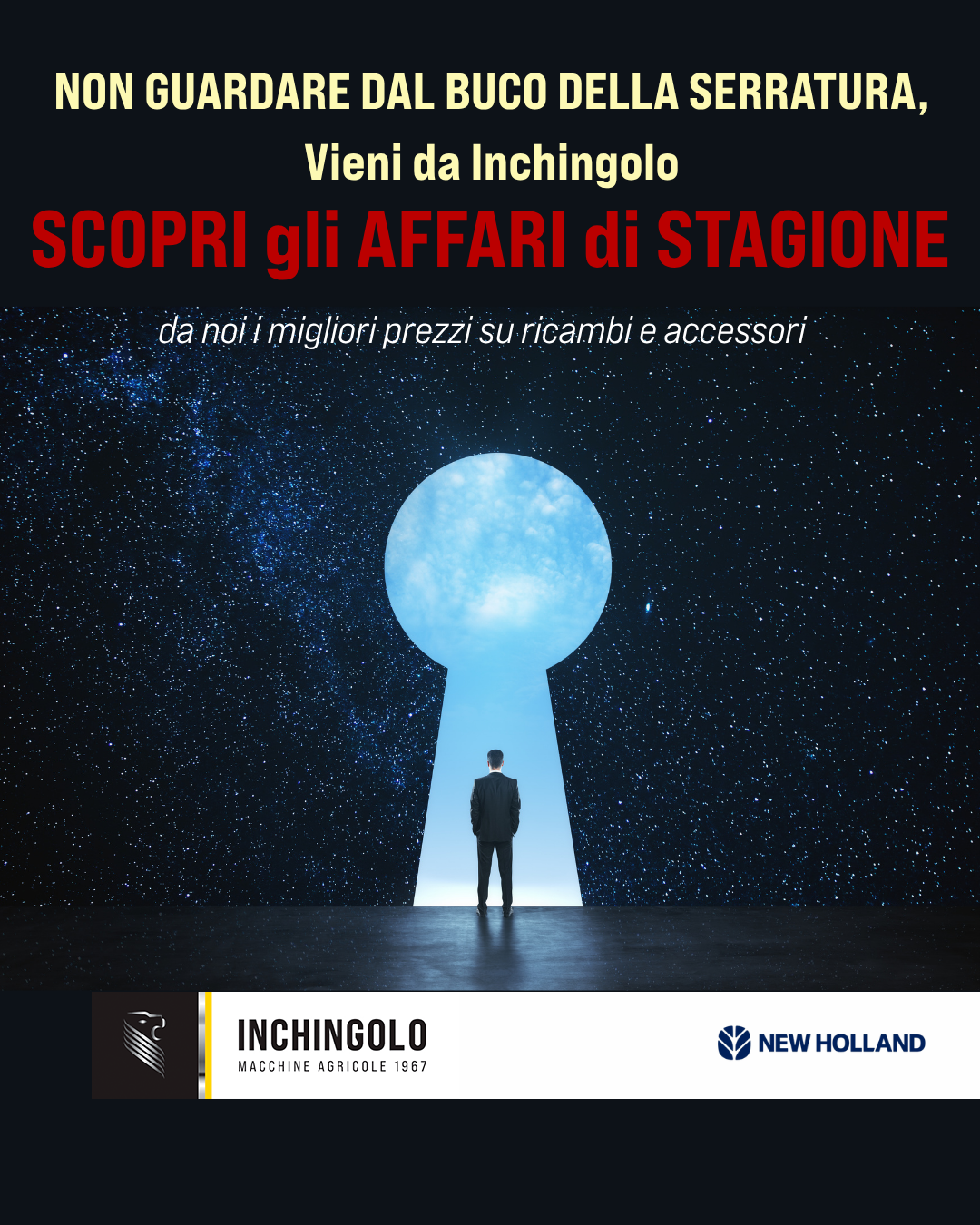 NON GUARDARE DAL BUCO DELLA SERRATURA… Entra da Inchingolo!