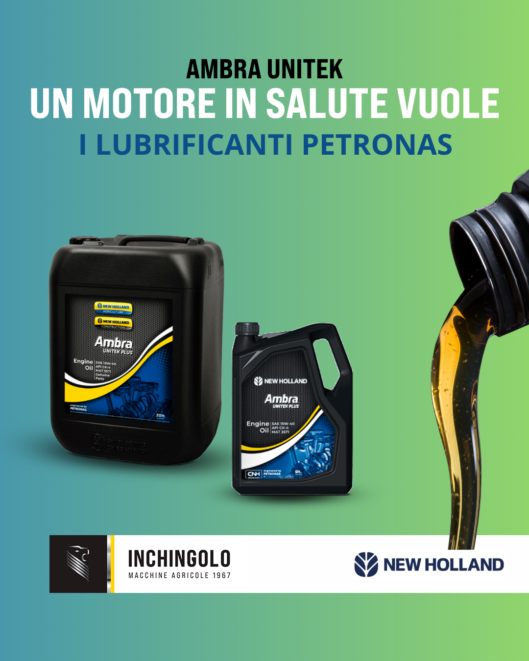 UN MOTORE IN SALUTE VUOLE I LUBRIFICANTI PETRONAS