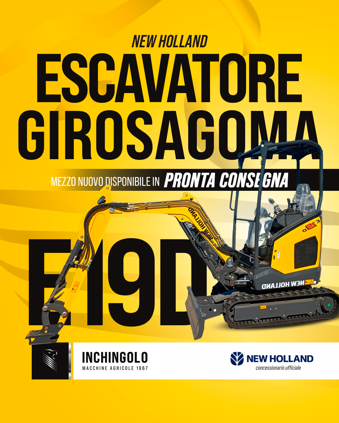 E19D New Holland: lavora dove gli altri non arrivano